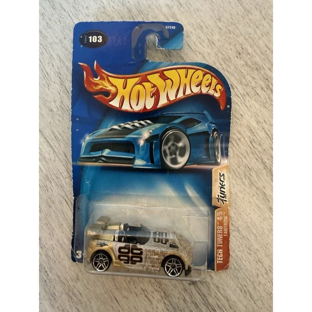 Lot 5 Vintage Mattel Hot Wheels Die Cast Cars 1991-2004 Collectible Vehicles